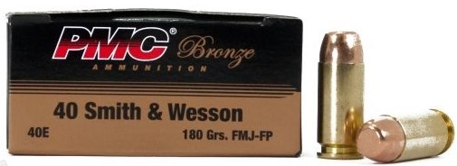 PMC BRZN 40S&W 180GR FMJ-FP 50 - 556 Black Friday Promotion